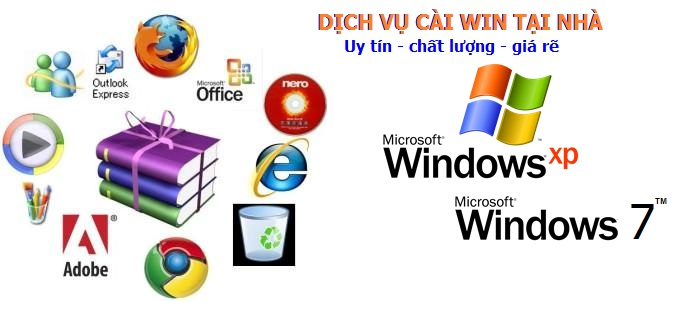 Dịch vụ cài win máy tính tại nhà giá rẻ Hà Nội
